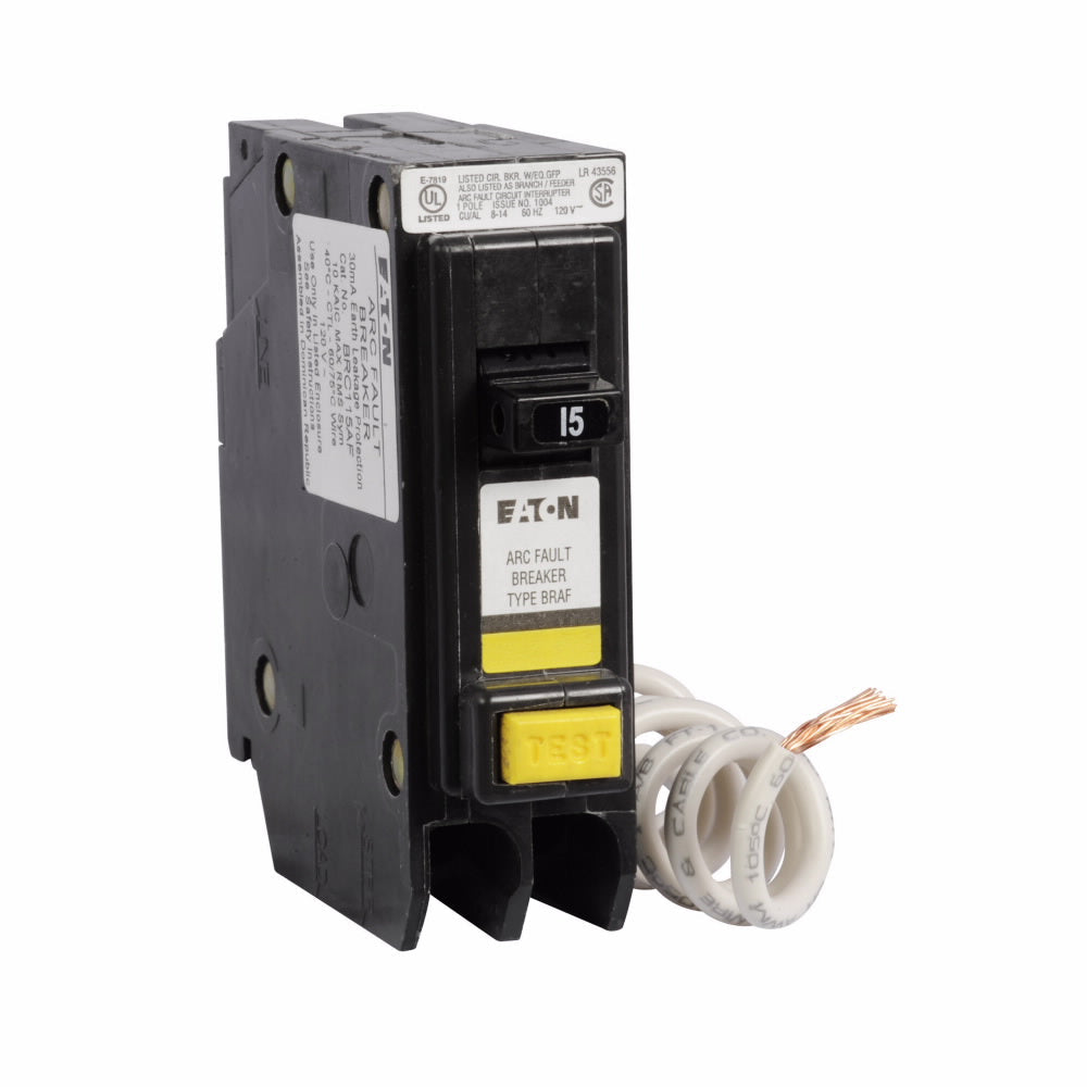Eaton BRC115AF - Molded Case Circuit Breaker 15A 1-Pole (10kA AIC)