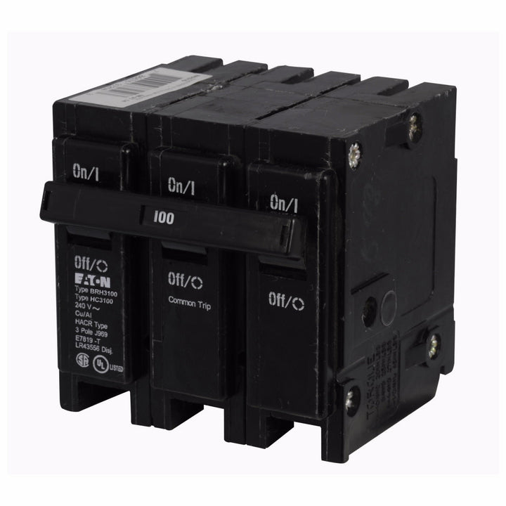 Cutler Hammer BRH3100 - Molded Case Circuit Breaker 100A 3P 240V