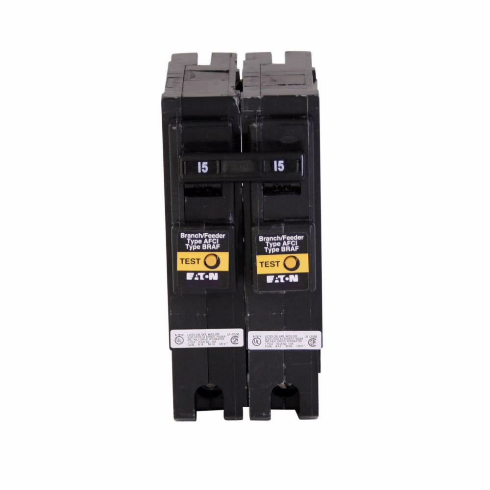 Cutler Hammer BRL215AFIT - 2-Pole 15A Thermal Magnetic Circuit Breaker