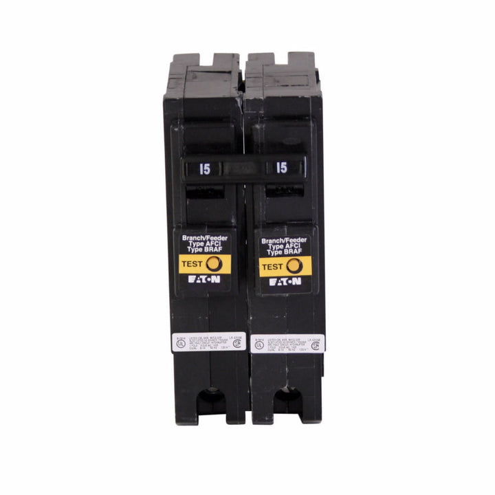 Cutler Hammer BRL215AFIT - 2-Pole 15A Thermal Magnetic Circuit Breaker