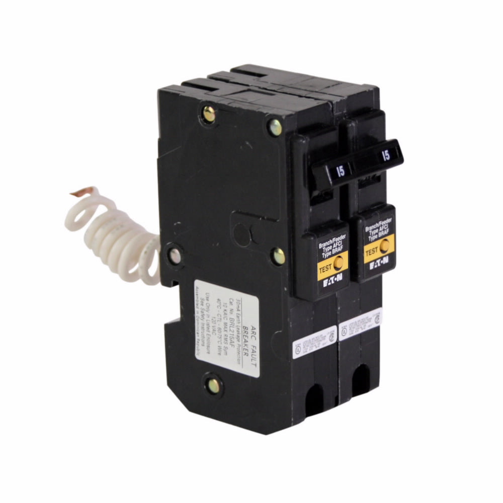 Cutler Hammer BRL215AFIT - 2-Pole 15A Thermal Magnetic Circuit Breaker