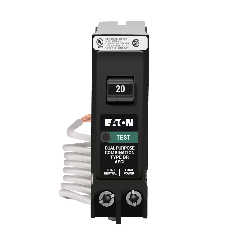 Eaton BRN120AF - BR Circuit Breaker 20A 1-Pole 120V