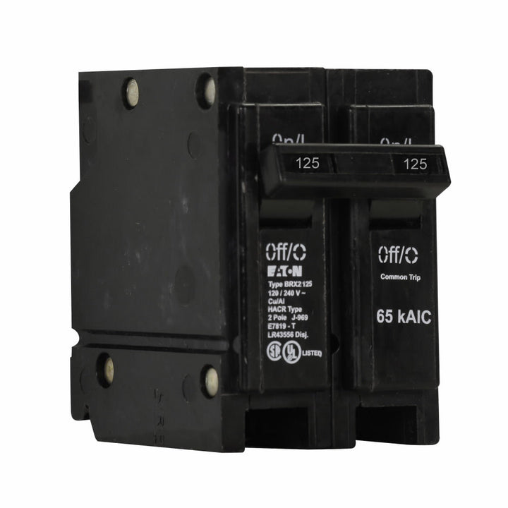 Cutler Hammer BRX2125 - 2-Pole Circuit Breaker 125A 240V (65kA AIC)