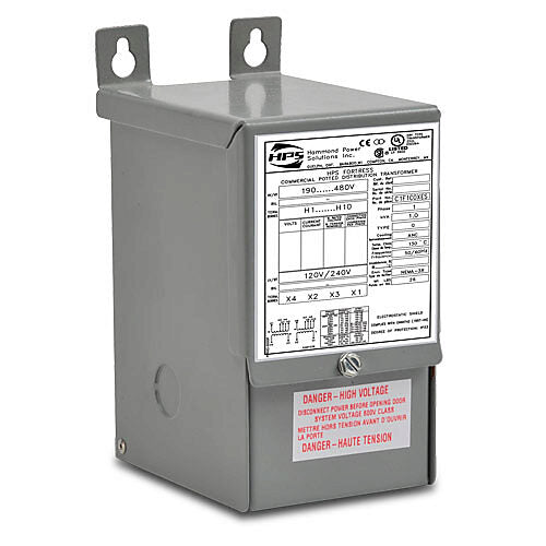Hammond Power Solutions C1F1C0XES - 1-Phase Transformer 120/240V (Type 3R)