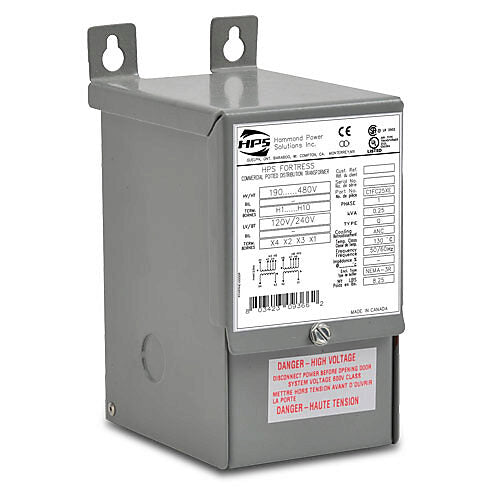 Hammond Power Solutions C1FC50XE - Single-Phase Transformer 120/240V