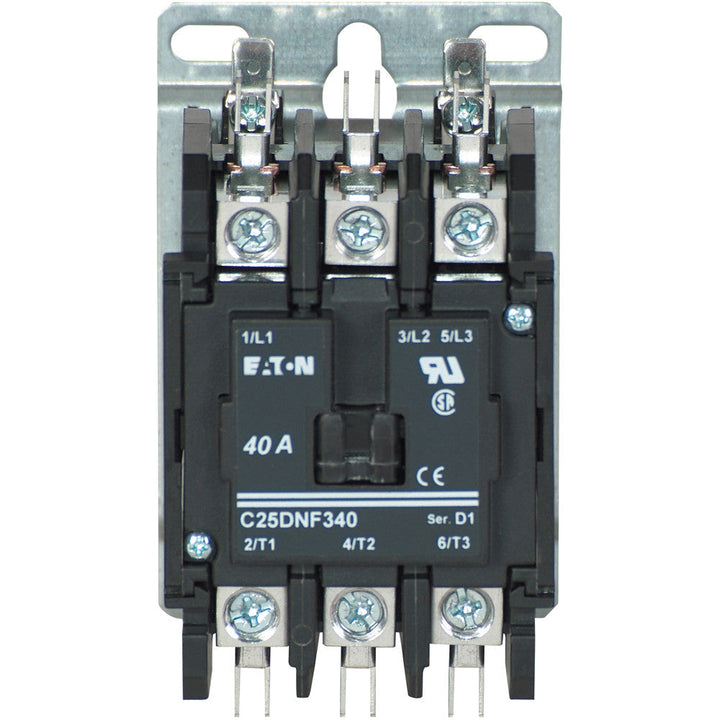Eaton C25DNF325T-GL - Definite Purpose Contactor 25A 110VAC