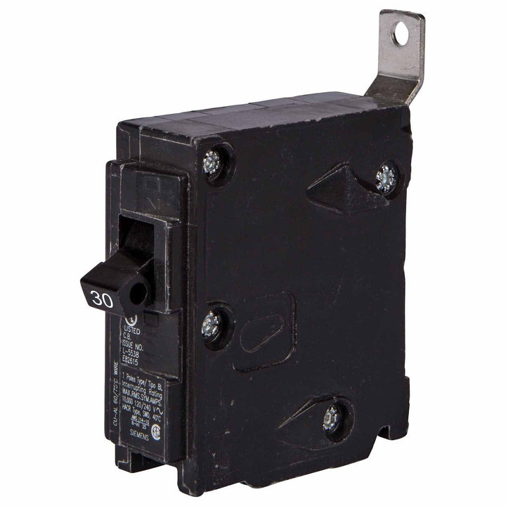 Siemens B130 - 30A 1-Pole Circuit Breaker (10kA AIC, 120V)