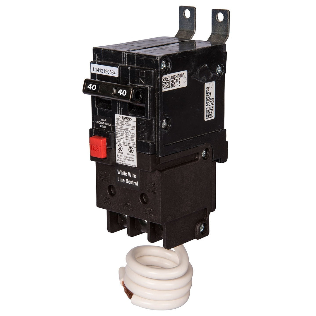 Siemens BE240 - 40A 2-Pole GFEP Breaker (10kA AIC)