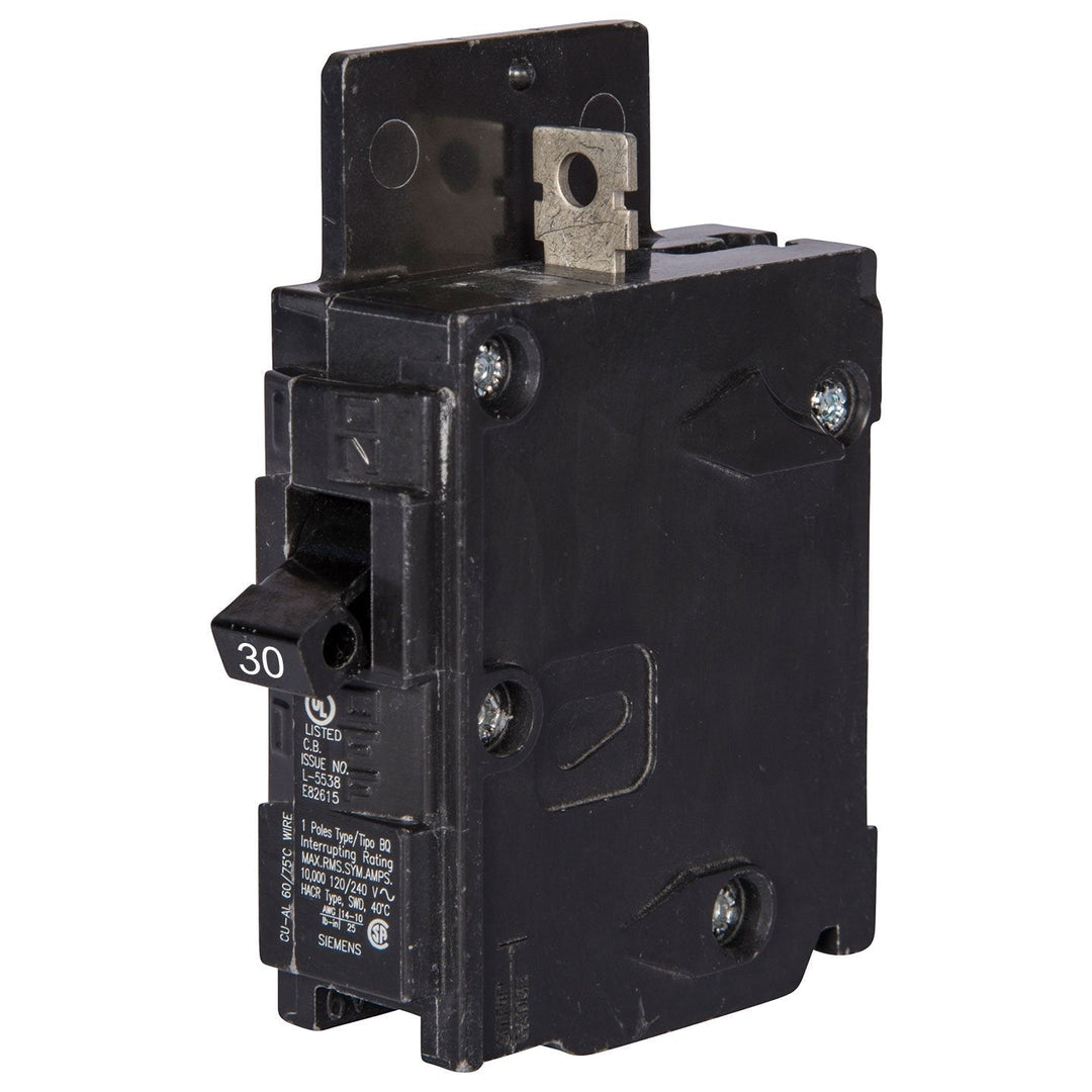 Siemens BQ1B030 - Molded Case Breaker 30A 1P 120V