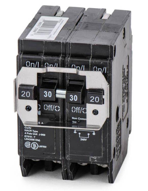 Eaton Cutler-Hammer BQ220230 - 2-Pole 30A Circuit Breaker (10kA AIC)