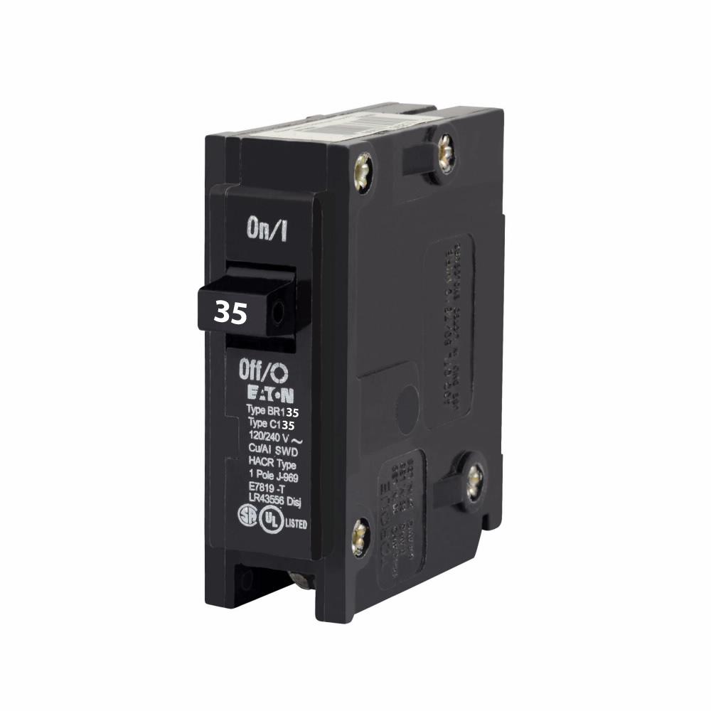 Eaton Cutler-Hammer BR135 - 35A 1-Pole Plug-In Circuit Breaker