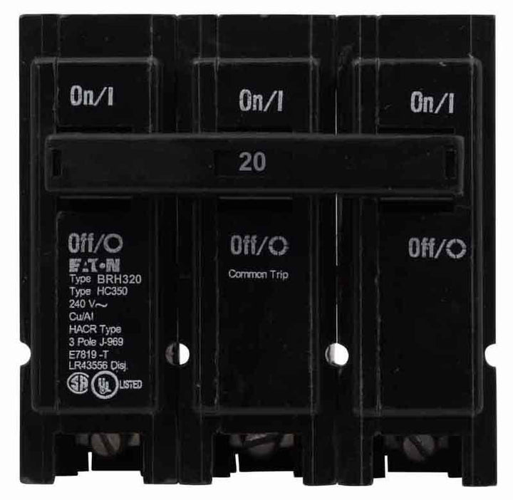 Cutler Hammer BRH320 - Molded Case Circuit Breaker 20A 3P 240V