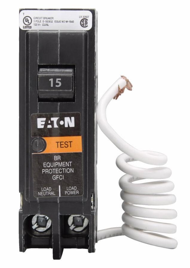 Cutler-Hammer BRN115EP - 1-Pole Circuit Breaker 15A 120V