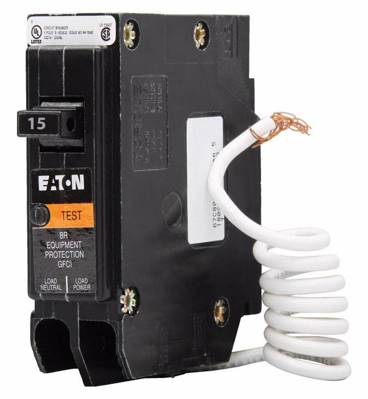 Cutler-Hammer BRN115EP - 1-Pole Circuit Breaker 15A 120V