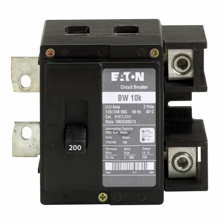 Eaton BW2200 - Molded Case Circuit Breaker 200A 240V