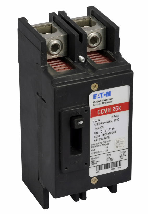 Cutler Hammer CCVH2150 - Molded Case Circuit Breaker 150A 2P