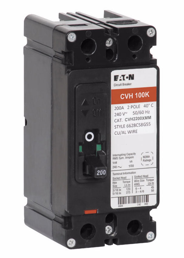 Cutler Hammer CVH2200XMM - Molded Case Circuit Breaker 200A 2P