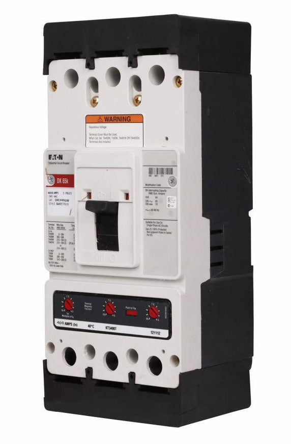 Cutler Hammer DK3400W - 400A 3-Pole Molded Case Circuit Breaker