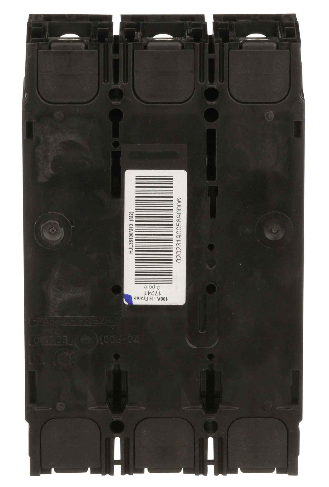 Square D HJL36100M73 - Molded Case Breaker, 100A 3P (65kA AIC)