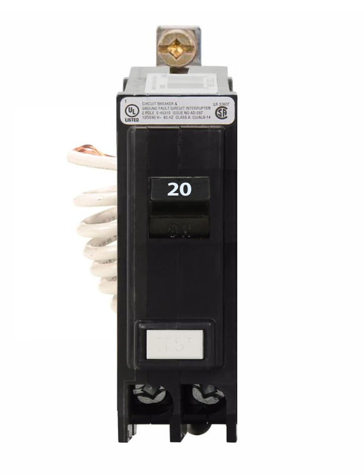 Cutler Hammer QB1020GF - Molded Case Breaker 20A 1P 120V