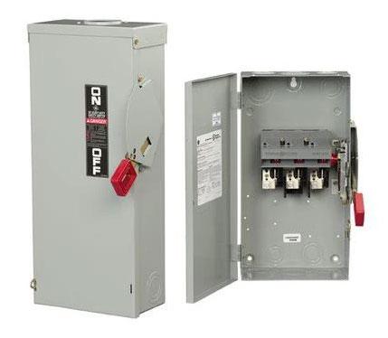 General Electric THN3365 - Non-Fusible Disconnect Switch 400A 600V (3-Pole NEMA 1)