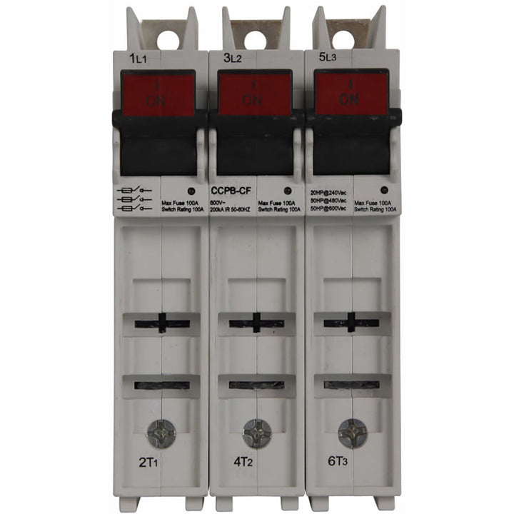 Cooper Bussmann CCPB-3-100CF - Compact Circuit Protector Fuse 100A 600V (UL 248-14 Compliant)