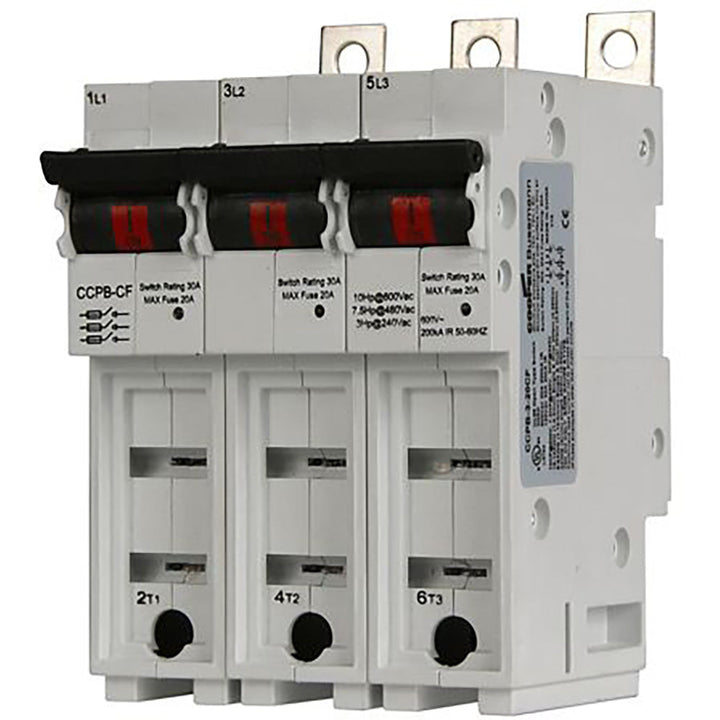 Bussmannn CCPB-3-30CF - Compact Circuit Protector Fuse 30A 600V (UL/IEC Compliant)