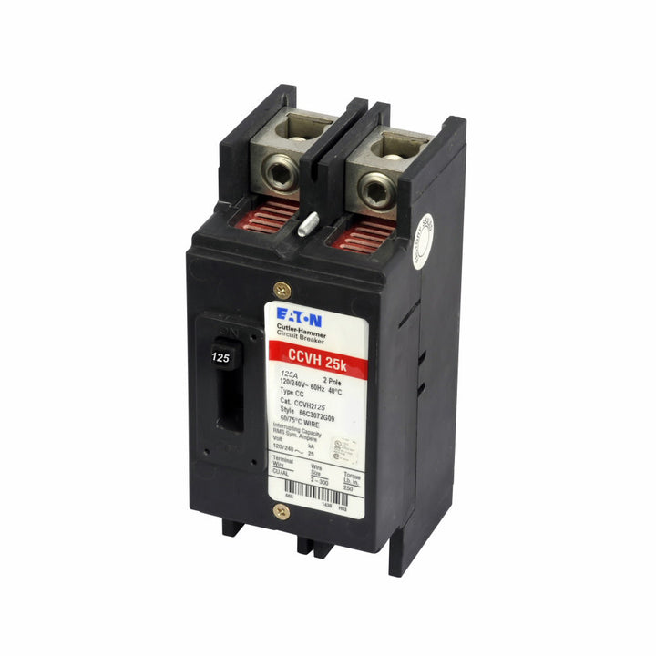 Cutler Hammer CCVH2125 - Molded Case Breaker 125A 2P (25kA AIC)
