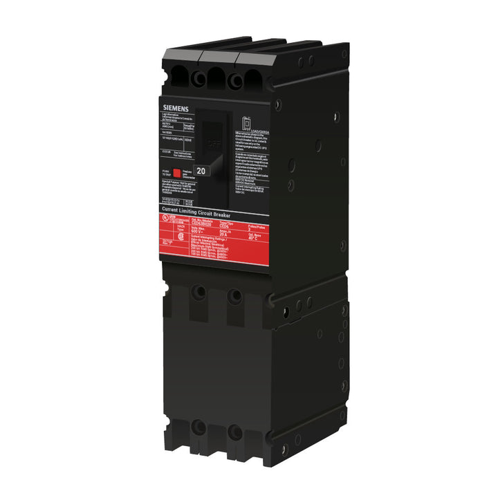 Siemens CED63B020 - Molded Case Circuit Breaker 20A 600V 3P