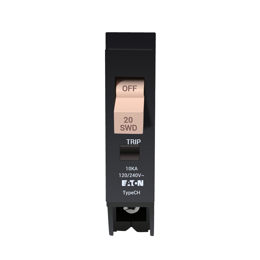 Westinghouse CHF120 - 1-Pole 20A Circuit Breaker (240V, 10kA AIC)