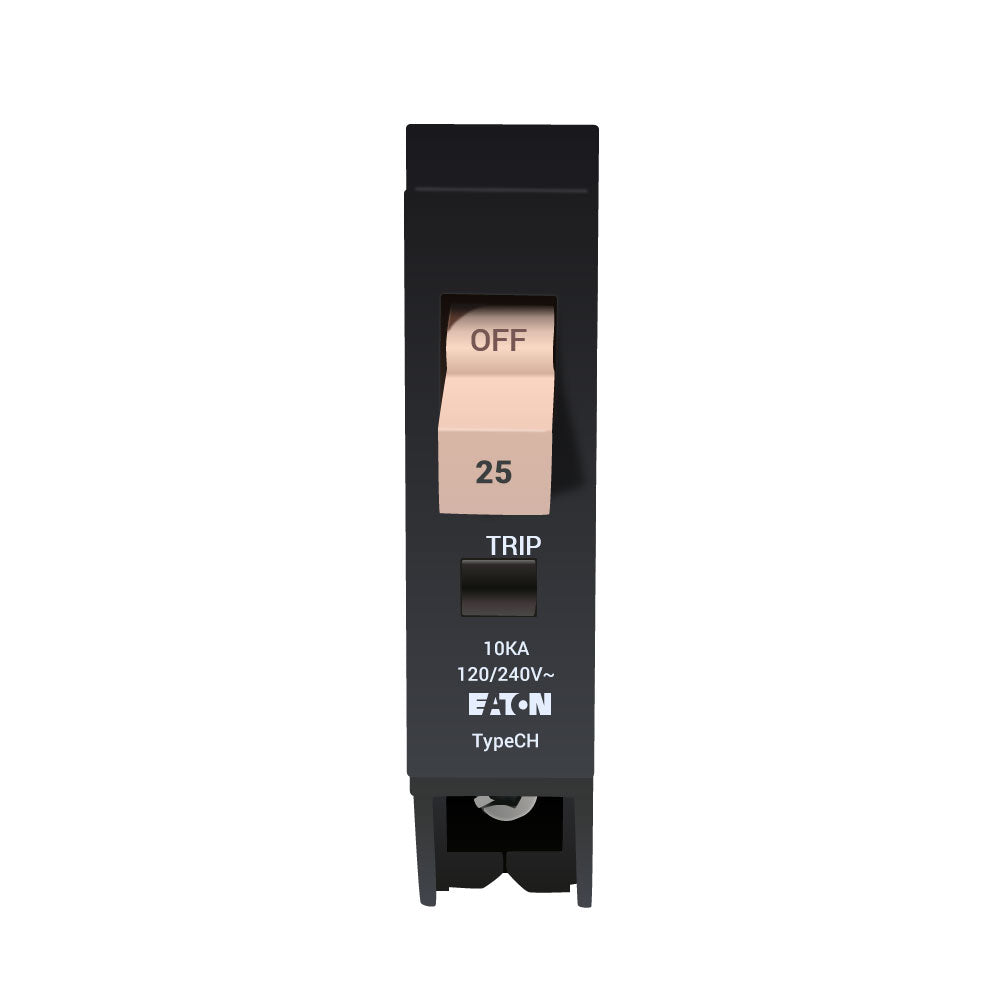 Westinghouse CHF125 - 1-Pole Thermal Magnetic Circuit Breaker (25A, 10kA AIC)