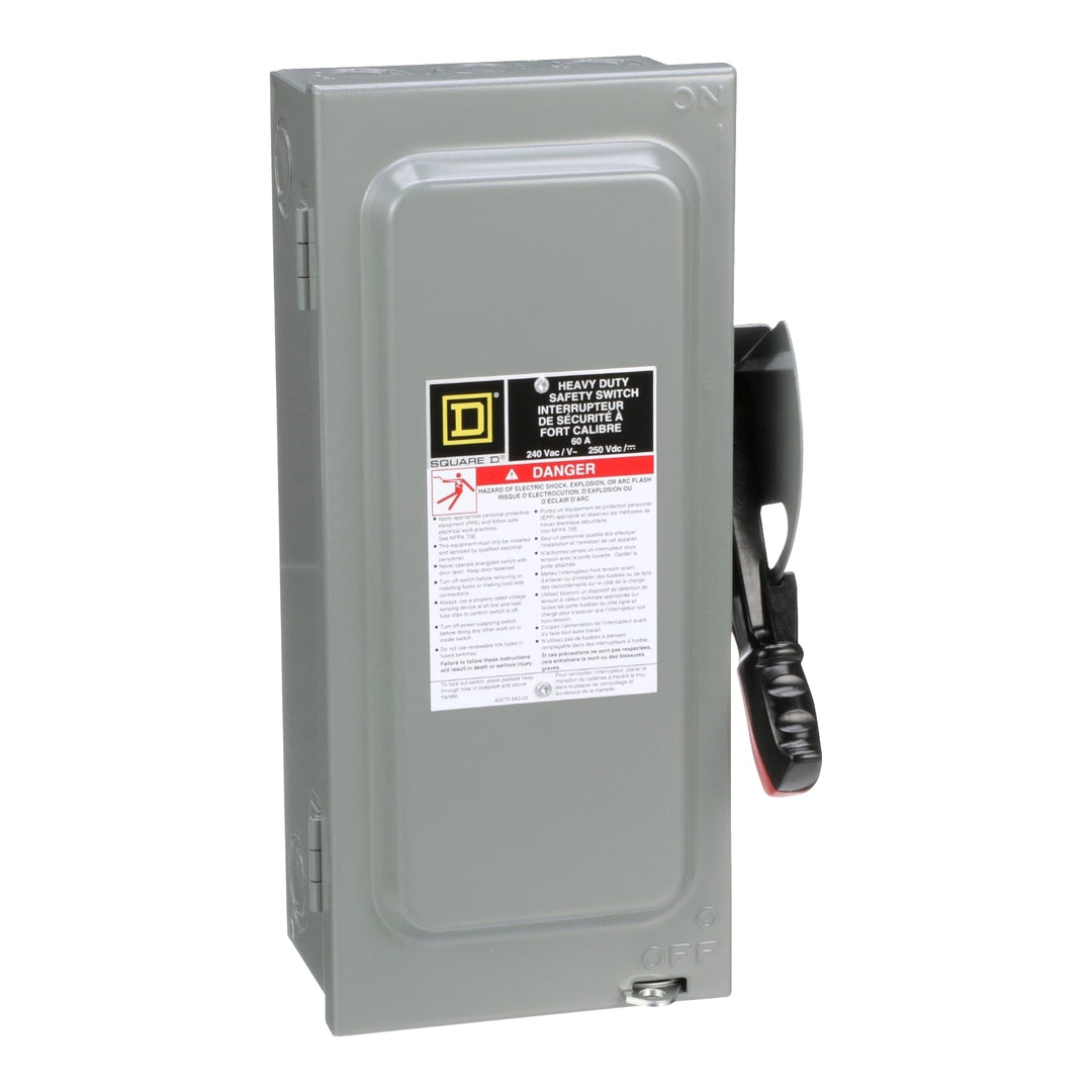 Schneider Electric CH222N - Fusible Transfer Switch 240V/60A (10kA AIC @600V)