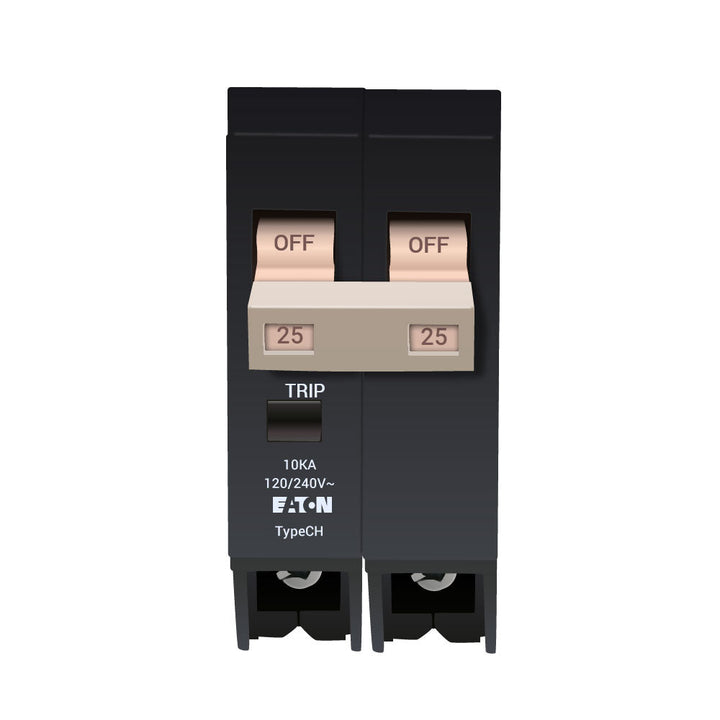 Westinghouse CHF225 - 2-Pole Molded Case Breaker 25A 240V