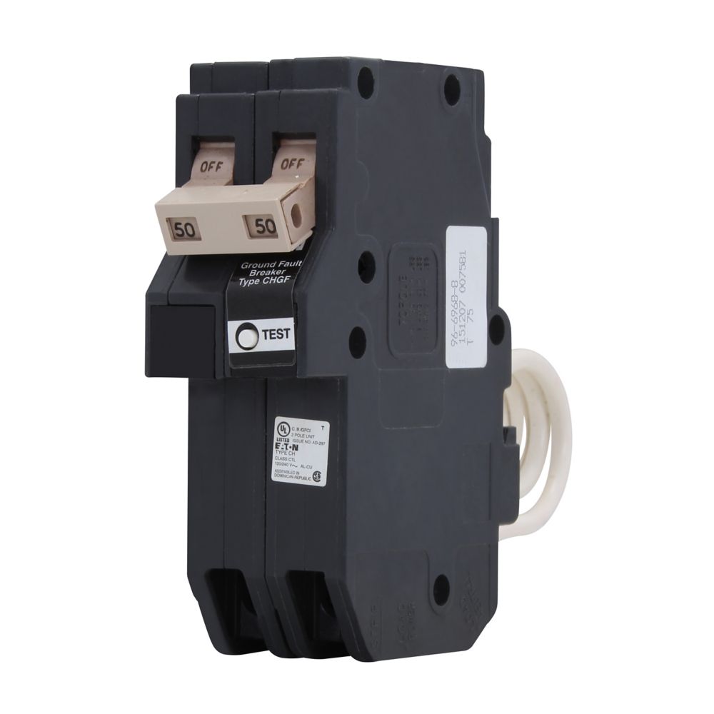 Eaton CHN250GF - Molded Case 50A 240V 2-Pole Breaker