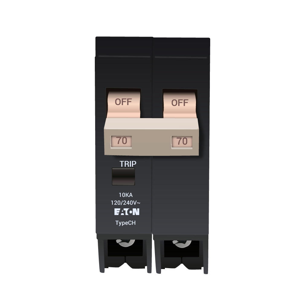 Cutler Hammer CH270 - 70A Circuit Breaker (240V, 10kA AIC)