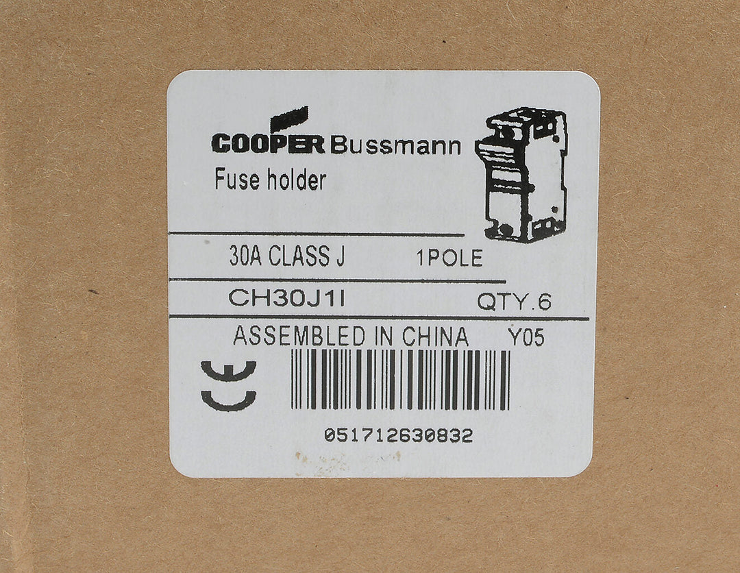 Bussmannn CH30J1I - CH Series Fuse Block 30A Current Rating (UL Listed)