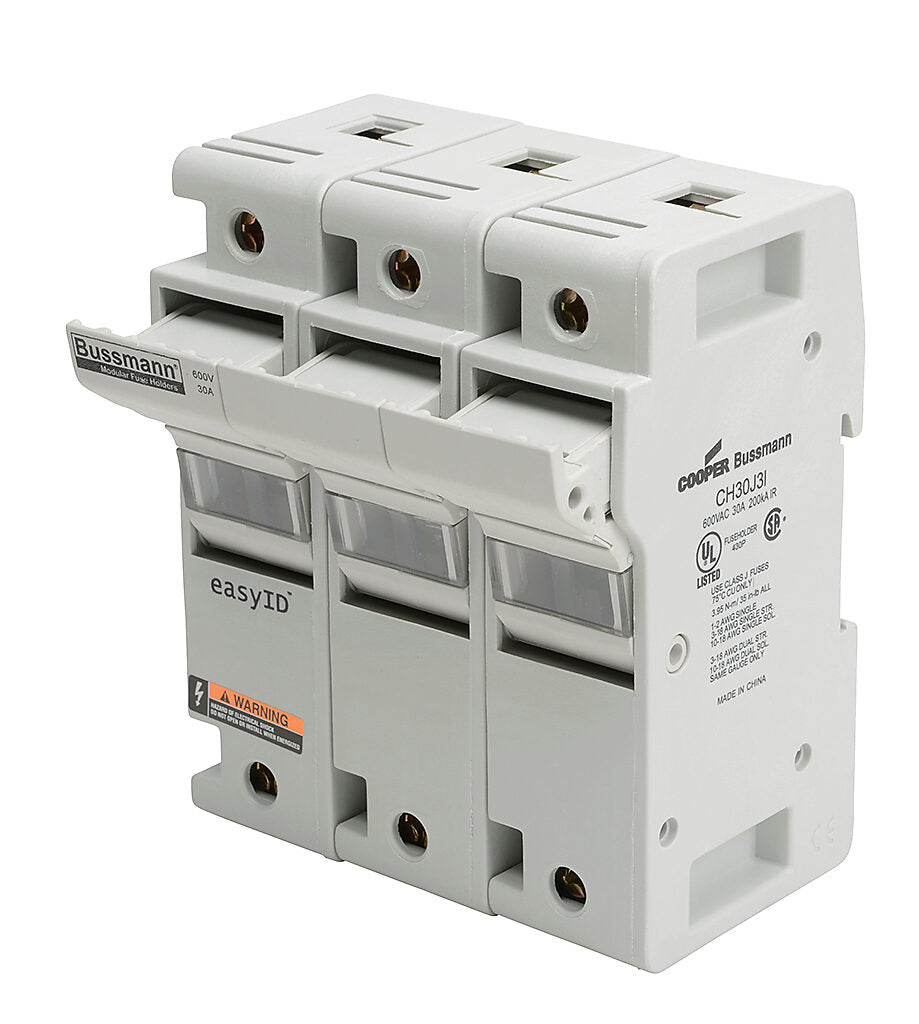 Bussmann CH30J3I - CH Series Fuse Block 30A (UL Listed, CSA Certified)