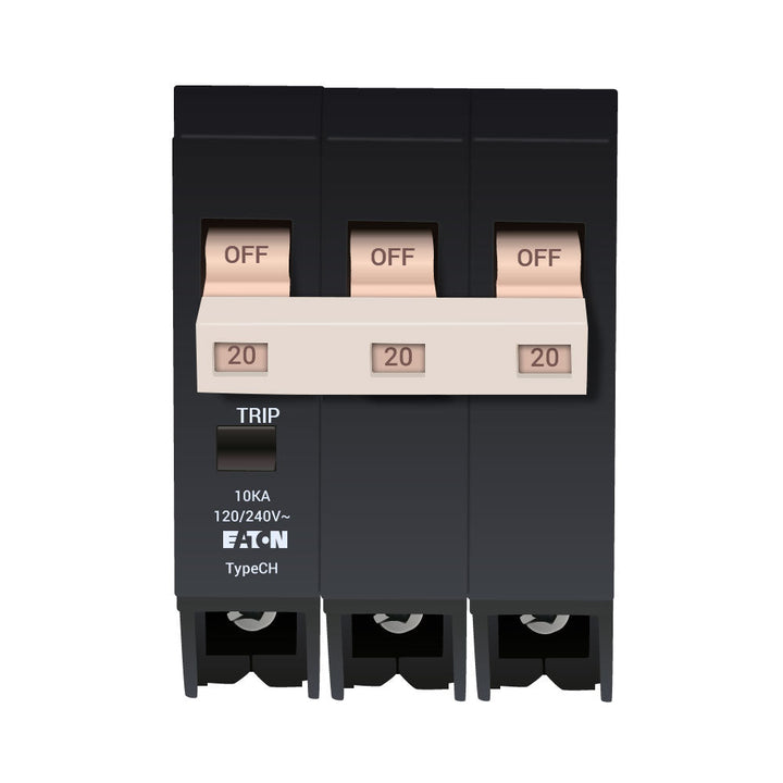 Cutler Hammer CH320 - Molded Case Circuit Breaker 20A 3P 240V