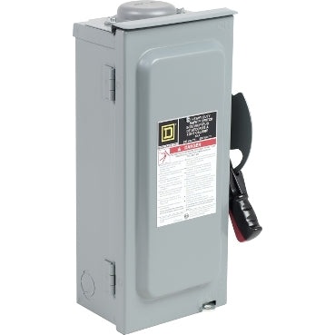 Square D CH321NRB - Fusible Disconnect Switch 30A 3-Pole (10kA@600V AIC)