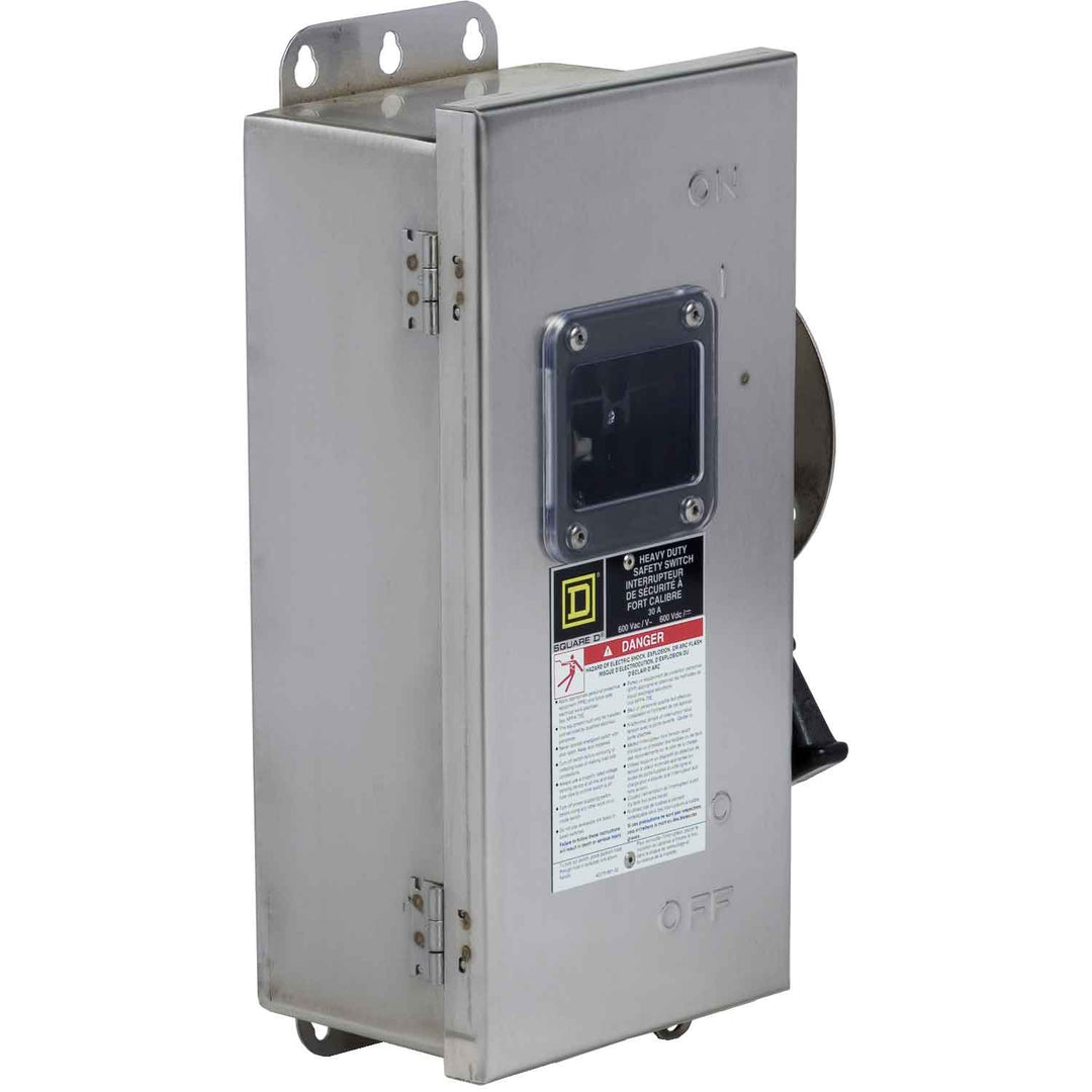 Square D H361DS - Fusible Safety Switch, 30A 600V (NEMA 4/4X)