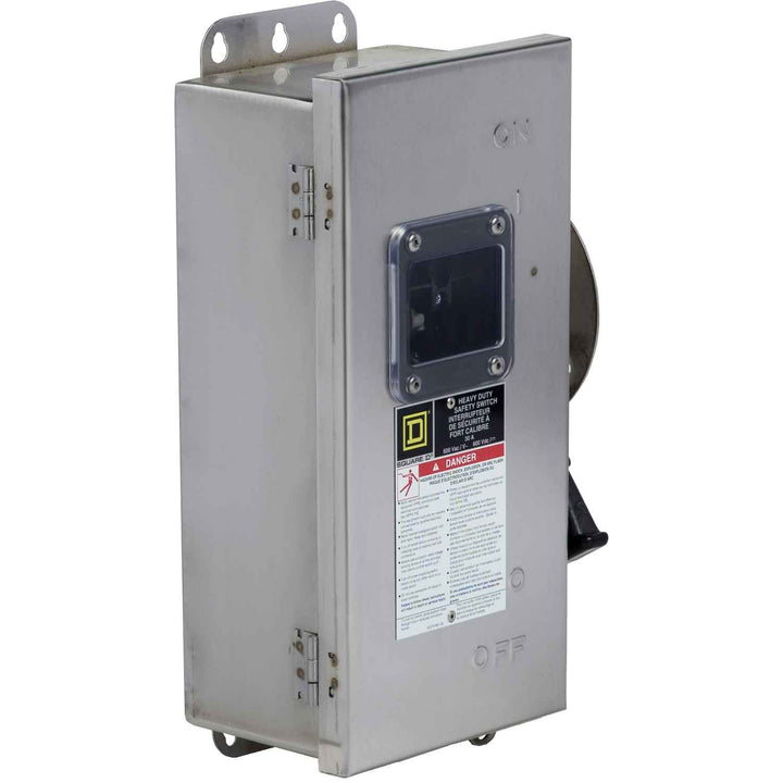 Square D H361DS - Fusible Safety Switch, 30A 600V (NEMA 4/4X)