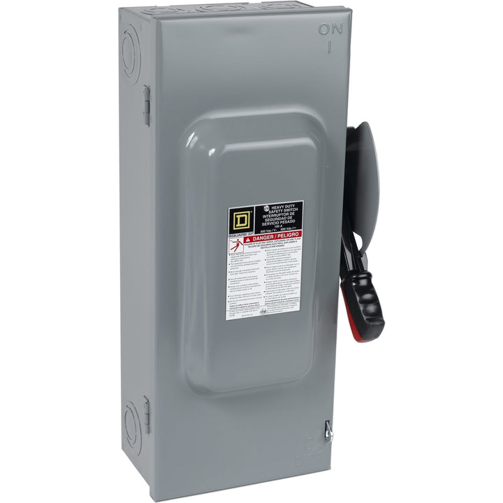 Square D CH363 - Fusible Safety Switch 600V 100A (200kA AIC)