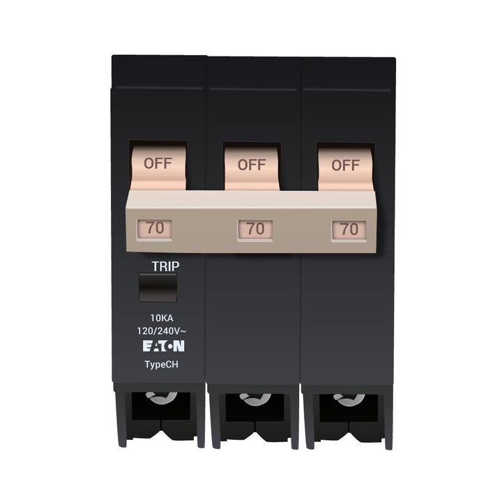 Cutler Hammer CH370 - 3-Pole 70A Molded Case Breaker