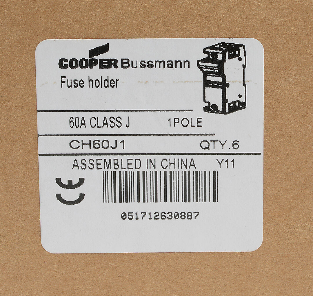 Bussmann CH60J1 - CH Series Fuse Holder 600V/60A (UL Listed)