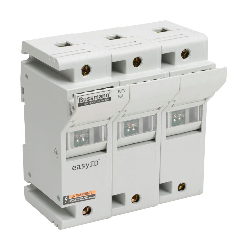 Bussmannn CH60J3I - CH Series Fuse Holder 600V AC/DC (UL/CSA/CE Certified)