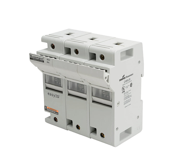 Bussmannn CH60J3I - CH Series Fuse Holder 600V AC/DC (UL/CSA/CE Certified)