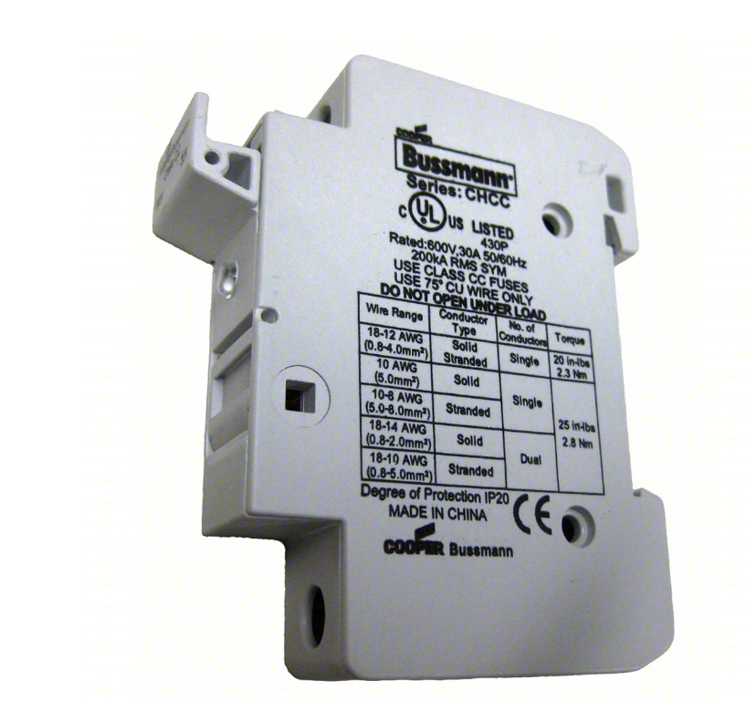 Eaton CHCC2DI - Fuse Block 600V 30A (UL/CSA Certified)