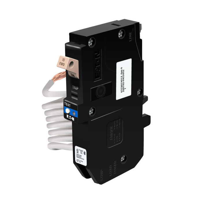 Eaton CHFN115DF - Molded Case Circuit Breaker 15A 1-Pole (ALSIG Protection)