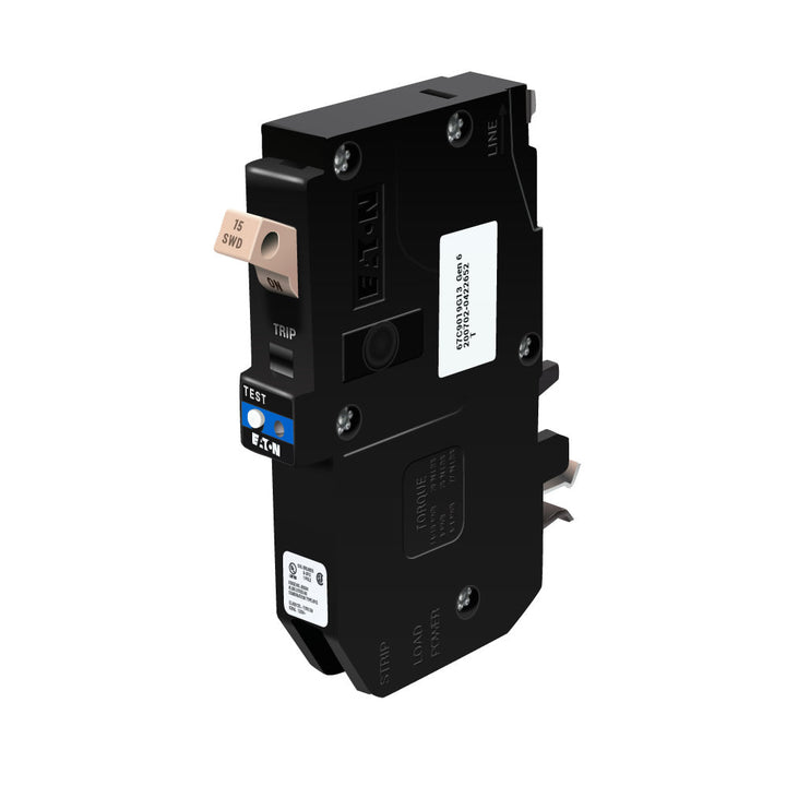 Eaton CHFP115DF - CH Series 15A Circuit Breaker (10kA AIC, 120V)