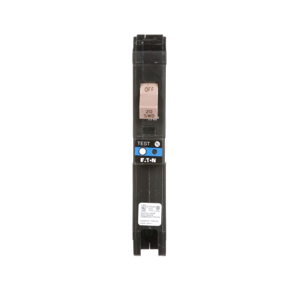 Eaton CHFP120DF - Molded Case Breaker 20A 1P (10kA AIC)